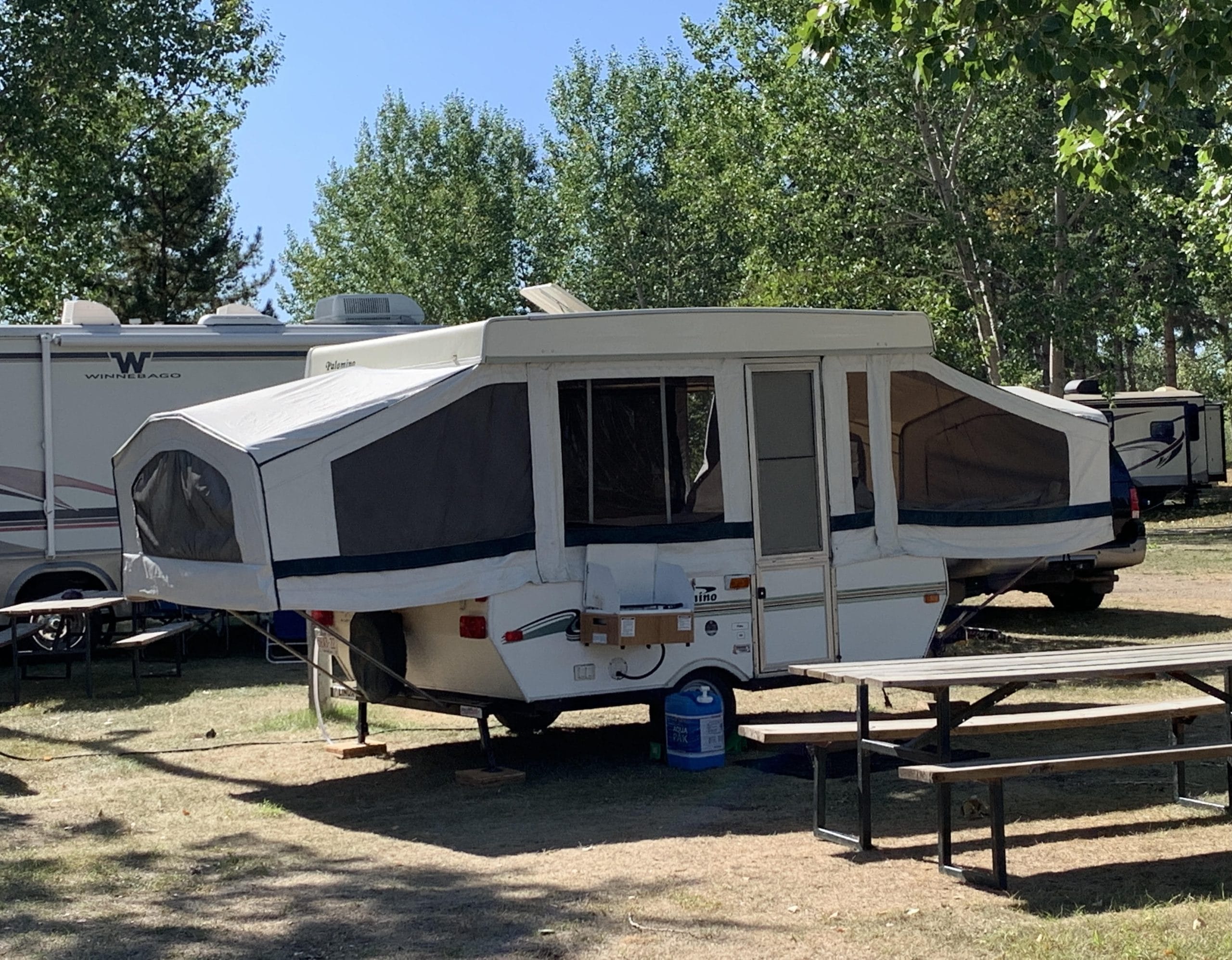 (Vehicle 2) Palomino Tent Trailer Camping Adventure - Image 2