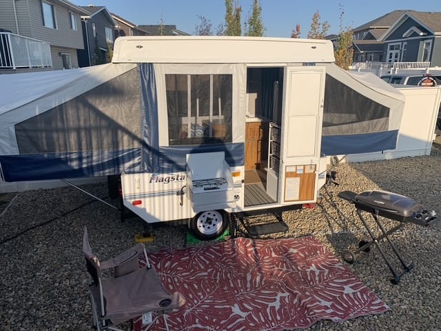(Vehicle 6) Flagstaff Tent Trailer Camping Adventure